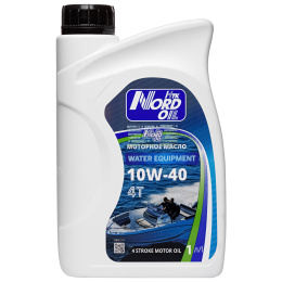 Масло моторное полусинт Nord Oil Water Equipment 10W-40 SyntS (подвесные) 1л (NRM114)